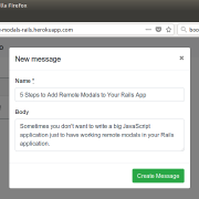 5 Steps to Add Remote Modals to Your Rails App