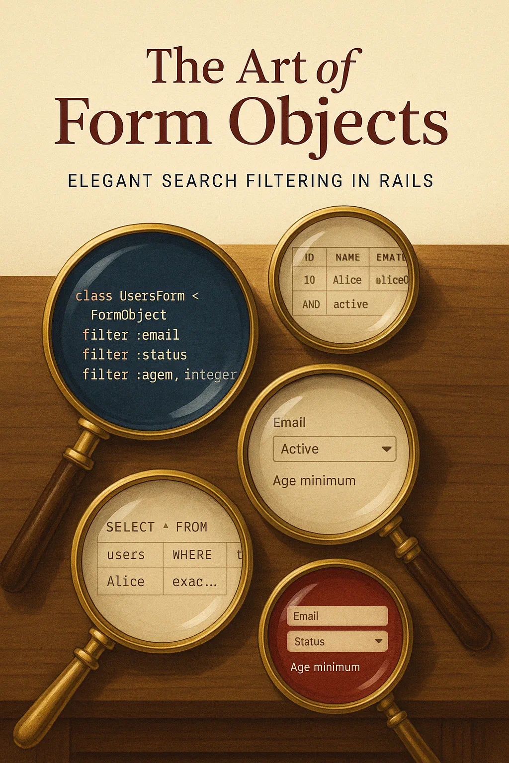 The Art of Form Objects: Elegant Search Filtering in Rails 🔍