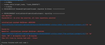 Staled migrations on db:migrate:reset