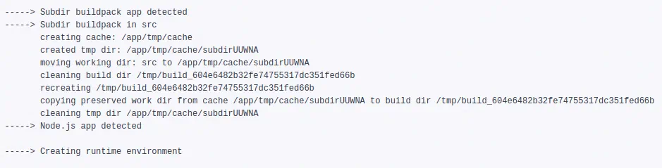 Deploying subdirectory projects to Heroku