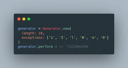 Generating random strings with Ruby