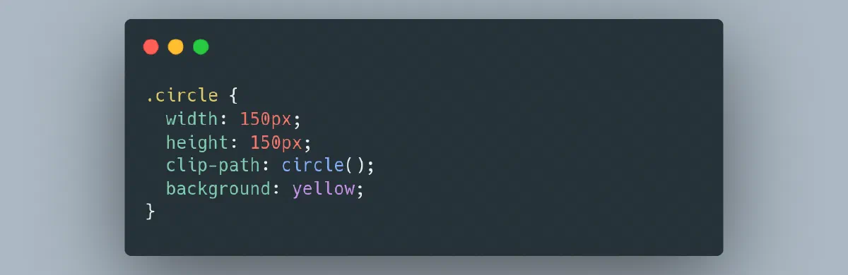How to create circles in CSS