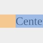 How to horizontally center an element without Flex