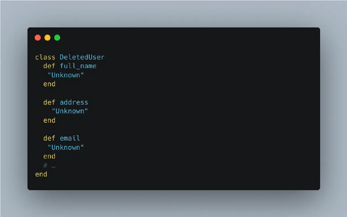 How to keep clean Ruby on Rails views with the Null Object pattern