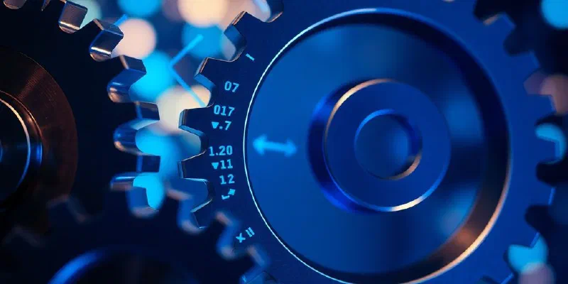 Gears and code merging, illustrative.