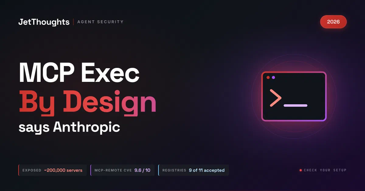 MCP STDIO command execution flaw is by design - what founders should check