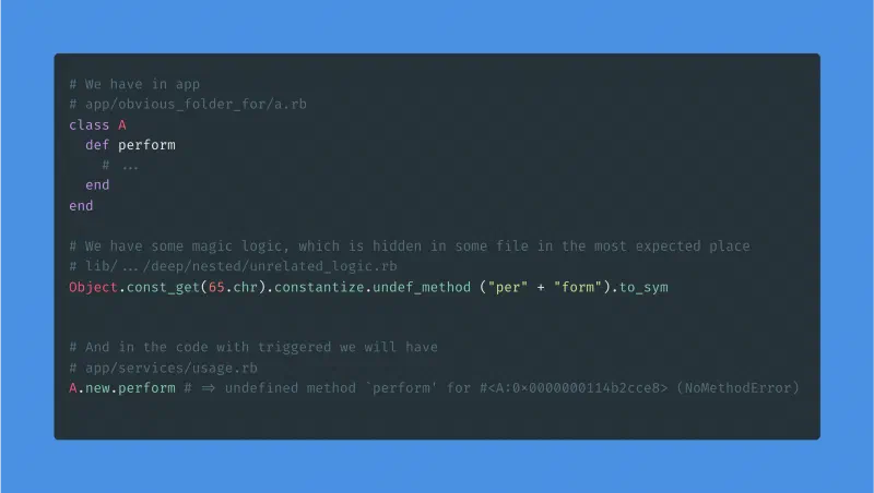Where is the method?