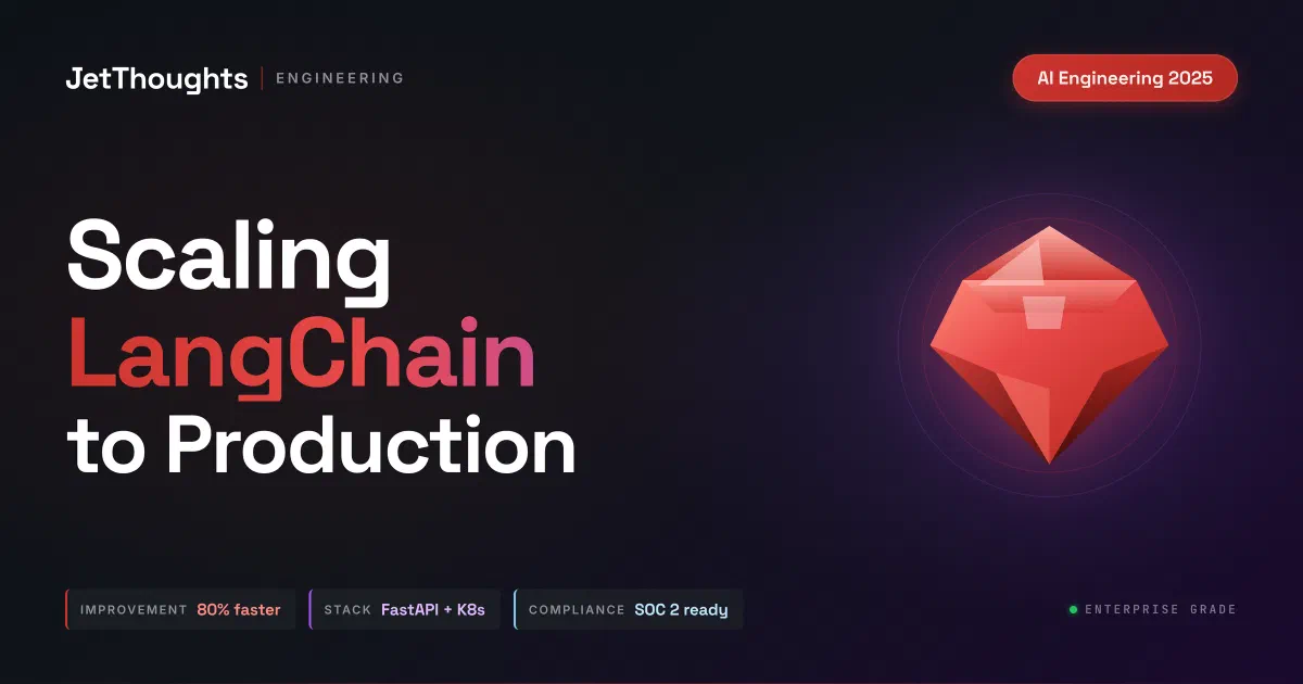 From Prototype to Production: Scaling LangChain and CrewAI Applications in Enterprise Environments
