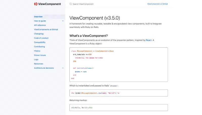 ViewComponent