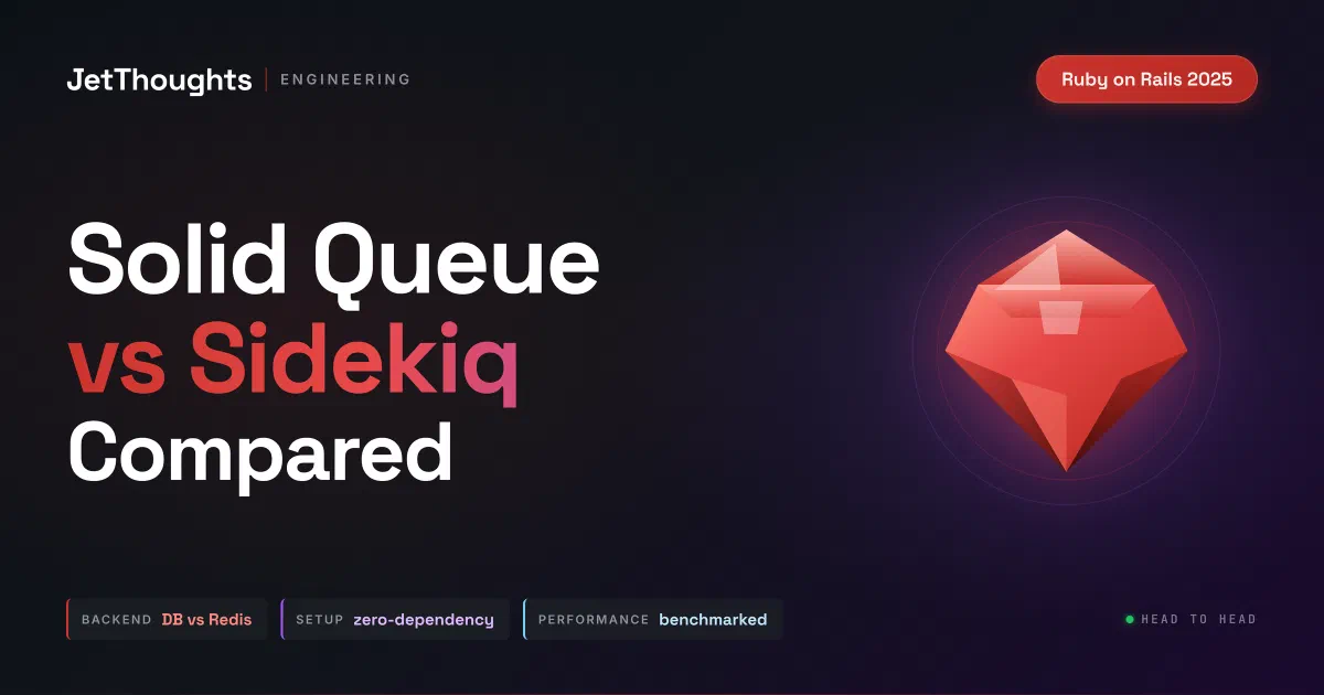 Solid Queue vs Sidekiq: When Each Wins