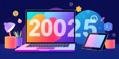 Colorful web design tools for open-source development in 2025.