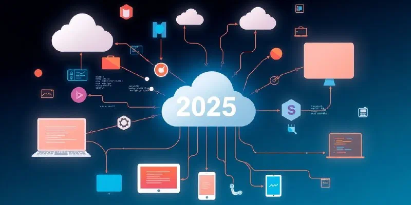Cloud services and developer tools enhancing software development.