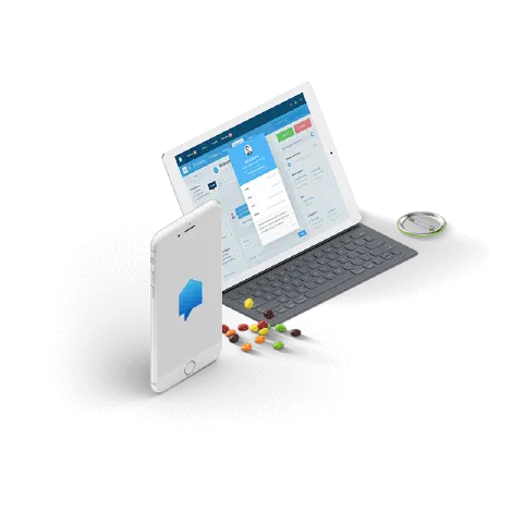 Agent Inbox on a tablet and a phone